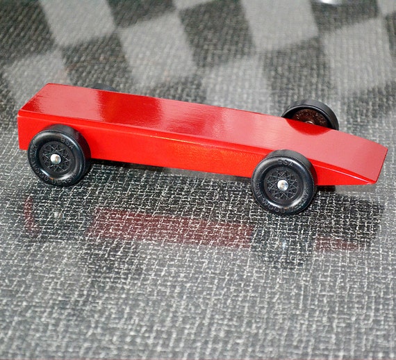 Fast Pinewood Derby Car From Official Bsa Cub Scout Derby Kit Etsy