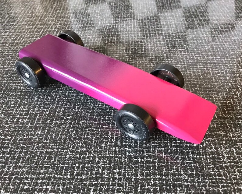 CUSTOME FADE Pinewood Derby Car or Awana Grand Prix Pine car Etsy