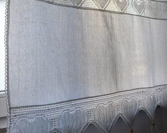 Greek Curtain - Hearts (Καρδιές) from Greece