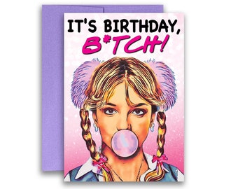 Britney Spears Happy Birthday Greeting Card - Etsy