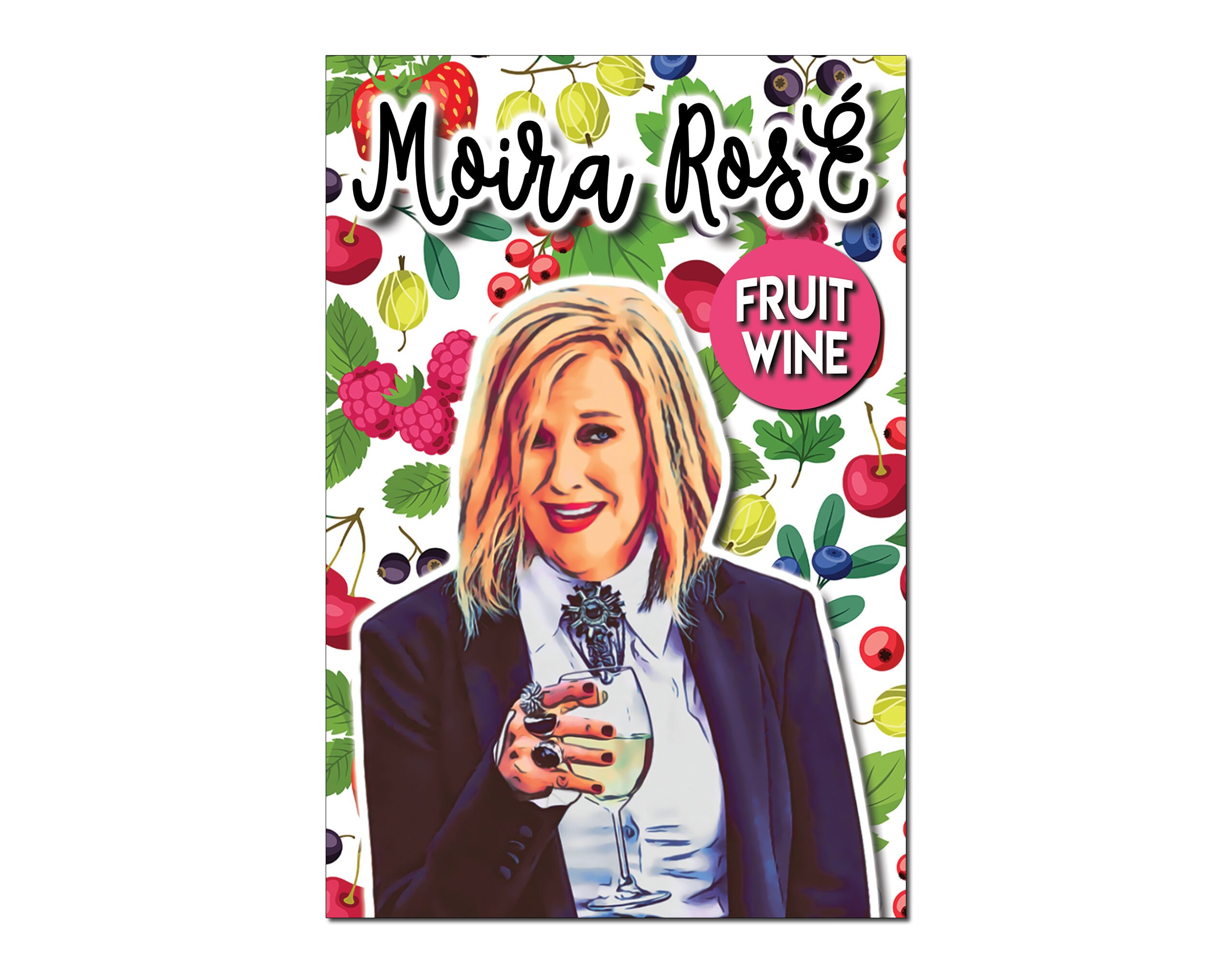 Moira Rosé Inspired Fruit Wine Parody Label Variety Pack 3 Etsy Australia