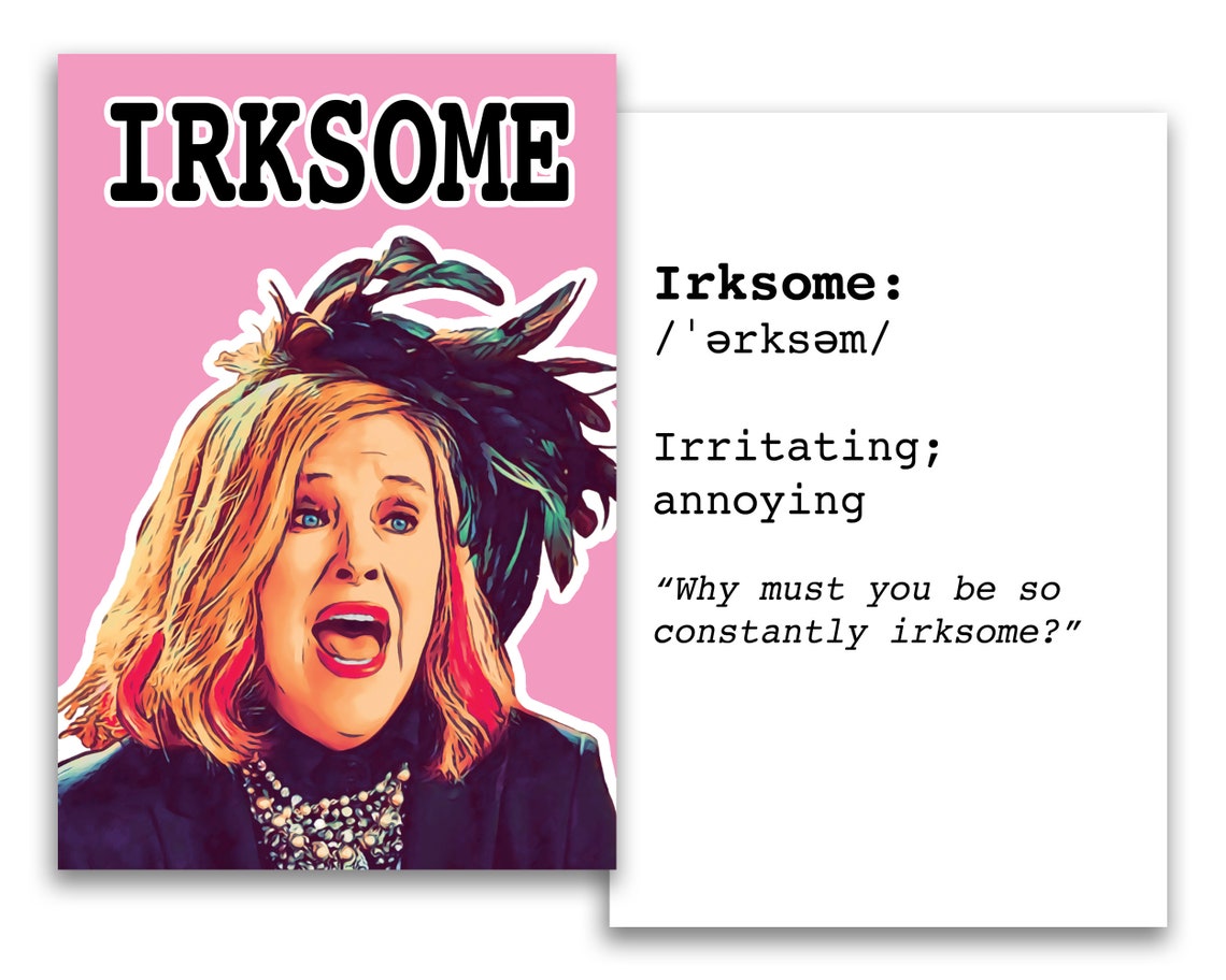 Moira Rose Inspired Vocabulary Parody Flashcards Set of 8 Etsy Moira Rose Inspired Vocabulary Parody Flashcards Set of 8 Etsy