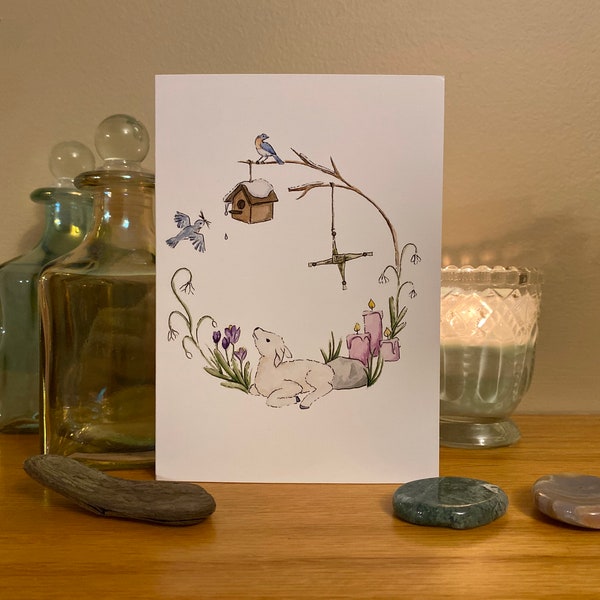 Imbolc Greeting Card