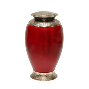 Exclusive beautiful glass cremation urn, black funeral urn for ashes, adult urn, elegant and unique memorial urn made of glass.