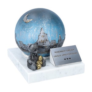 Unique Child Urn For Ashes For Baby Cremation Urn For Child Decorative Urn For Child Remains Special Infant Urn For Child Funeral Baby Urn