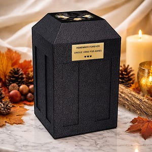 ABS Burial Vault: Weatherproof Cremation Urn Capsule - Funeral Niche