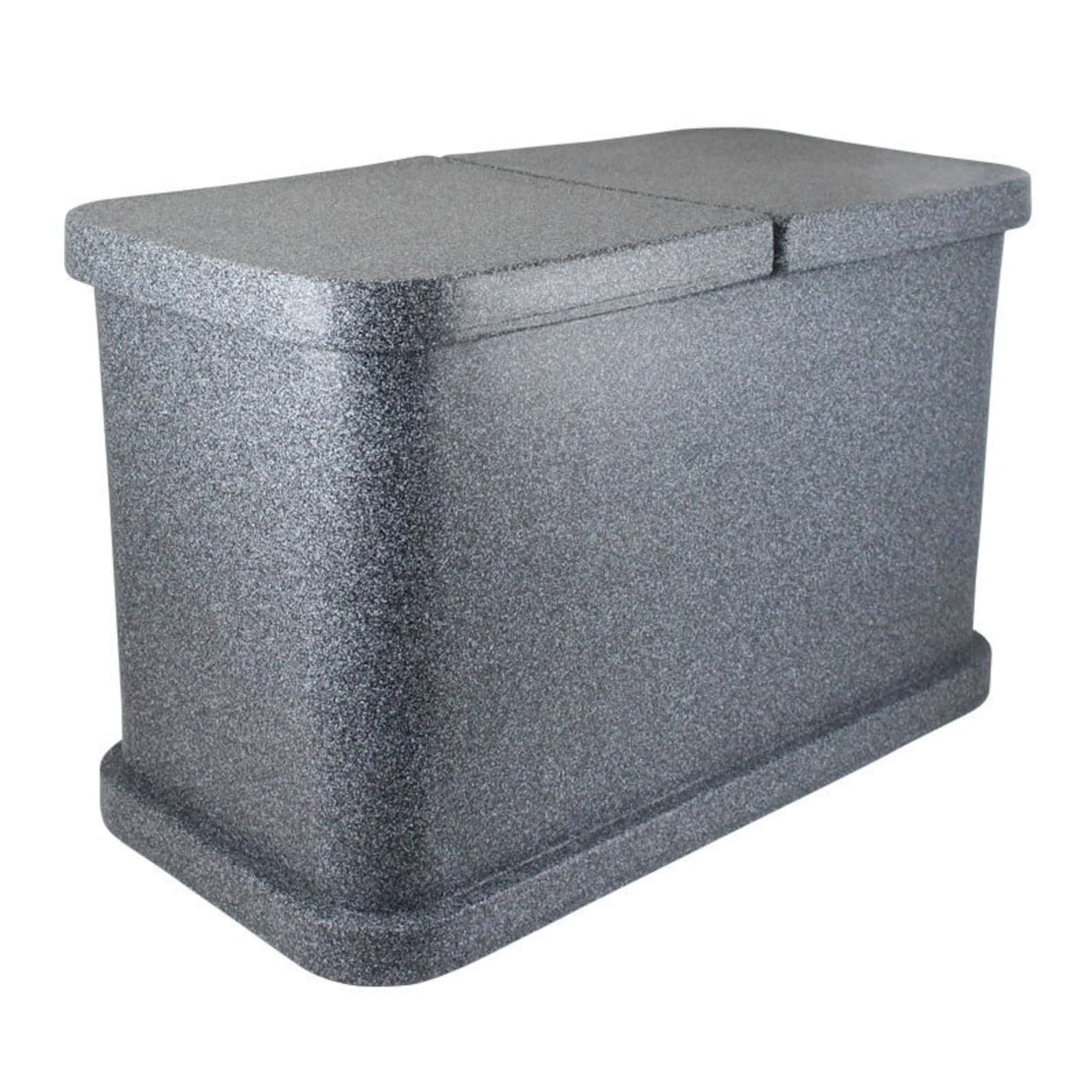 Vault Crypt Double Vaults for 2 Urns, Crypt for Two Cremation Urns, Double Capsule ...
