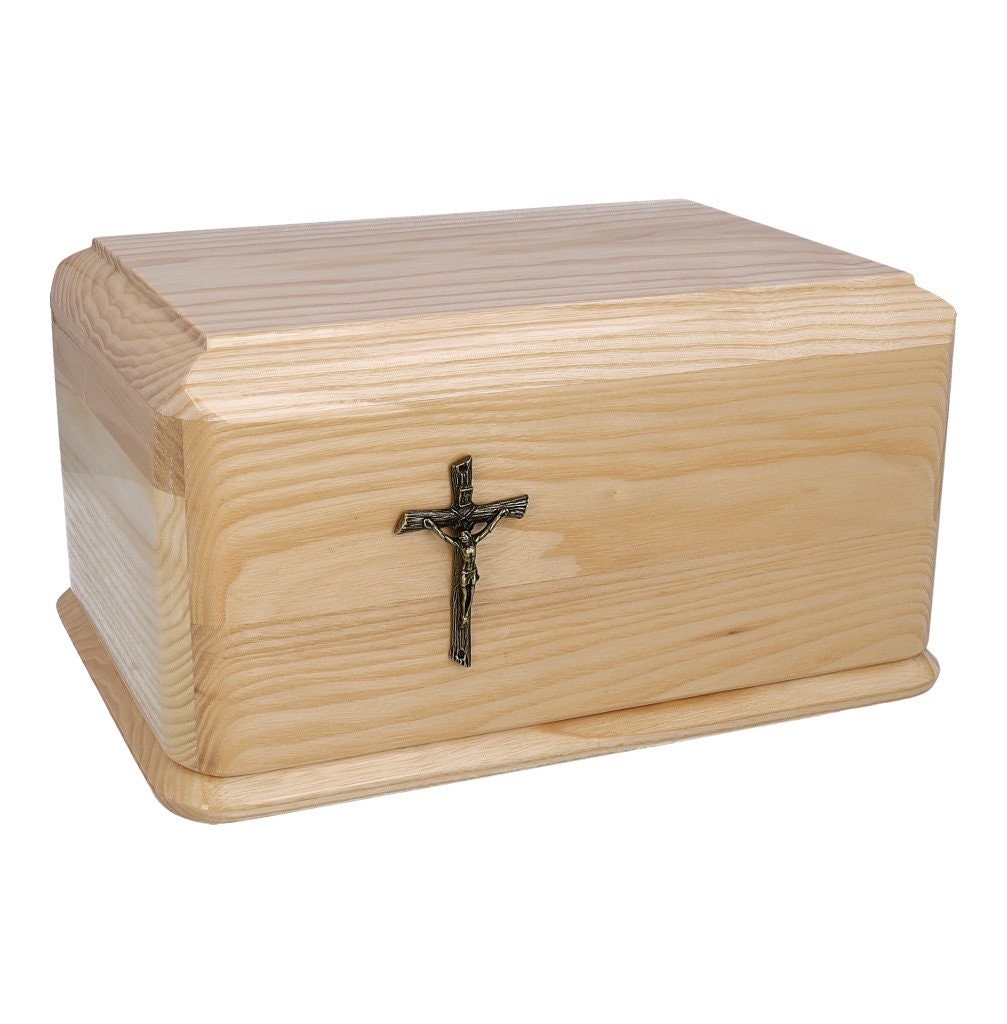 Large Urn KIMNAG Wooden Cremation Urn - Lighthouse Design For Adult ...