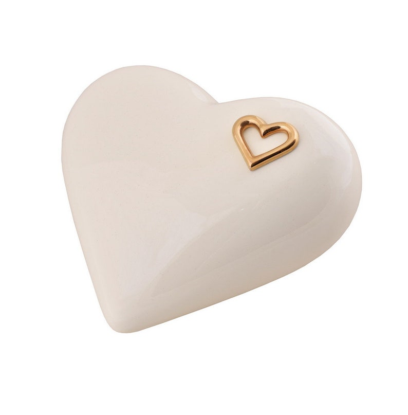 Elegant Heart-Shaped Ceramic Urn, Ceramic Cremation Urn for Ashes, Unique Memorial Funeral Urn, Adult Cremation Urn, Urn for Human Ashes, Heart-Themed Cremation Urn, Artistic Ceramic Urn, Beautiful Ashes Urn, Unique Tribute Urn