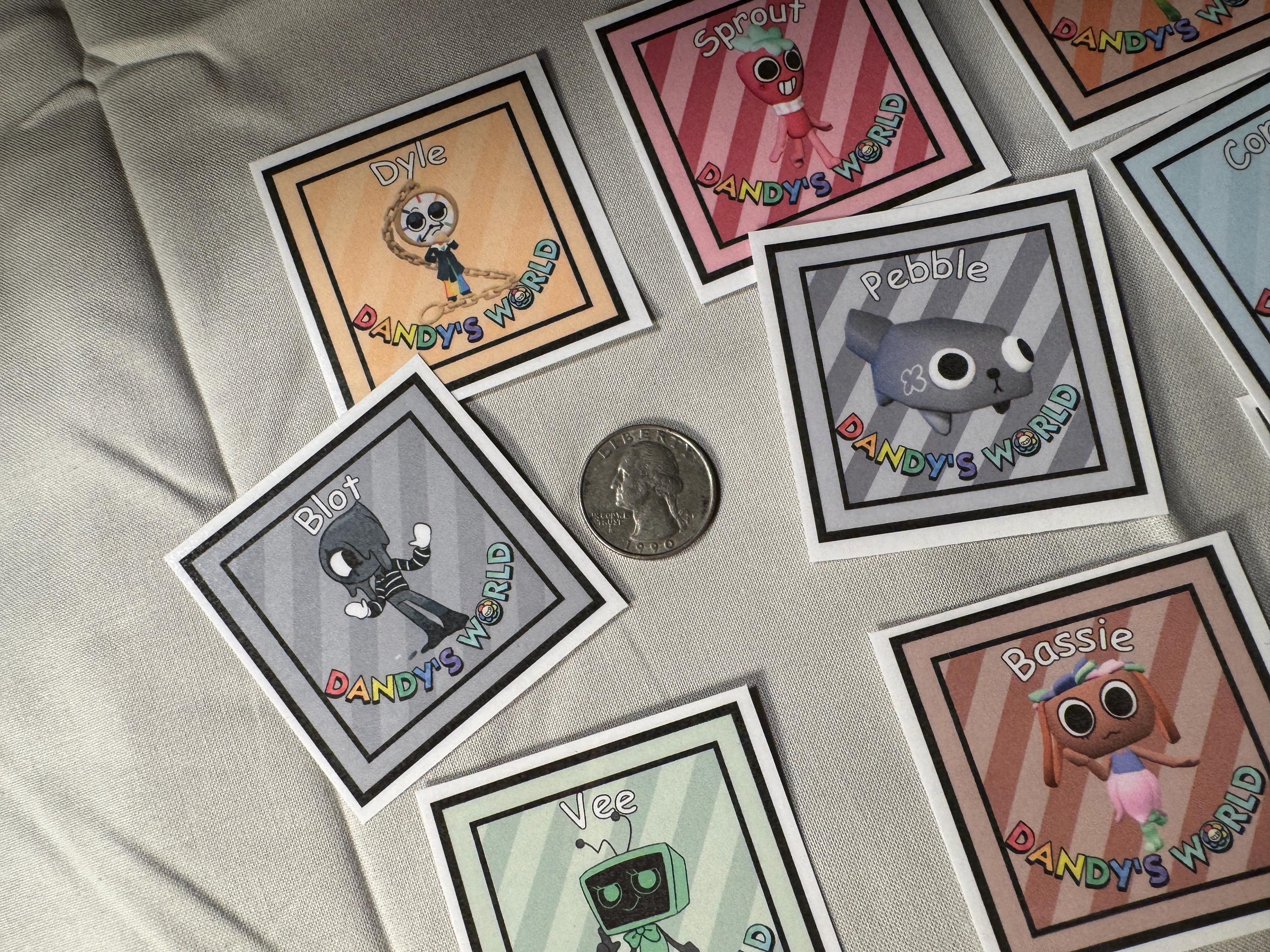 Second Set of Homemade Dandy’s World Inspired Stickers! - Etsy
