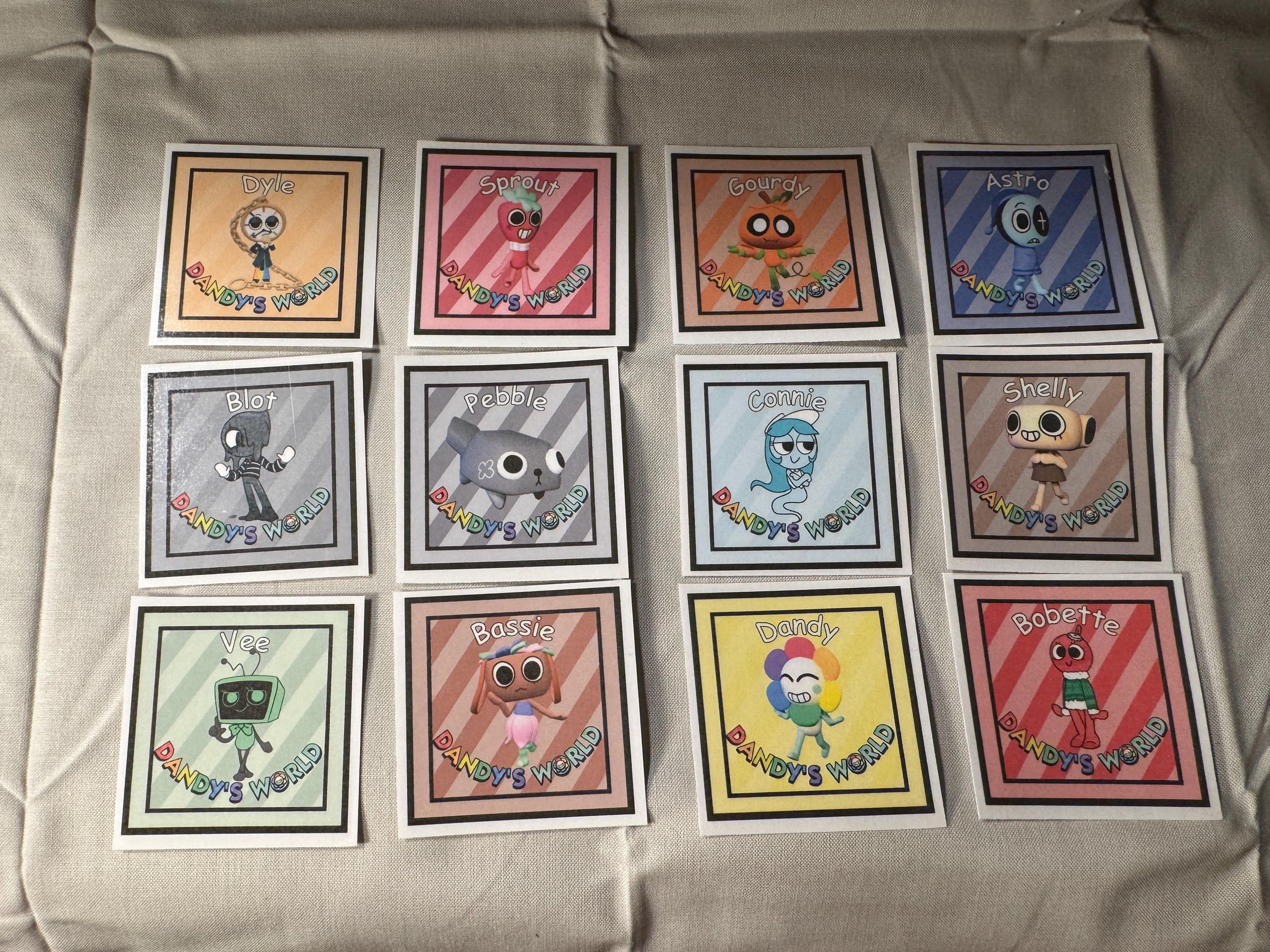 Second Set of Homemade Dandy’s World Inspired Stickers! - Etsy