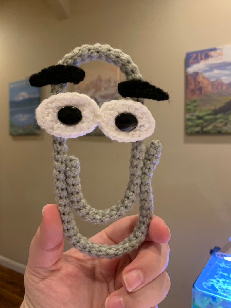 Clippy the Interactive Paper Clip Office Word Assistant Plush Etsy