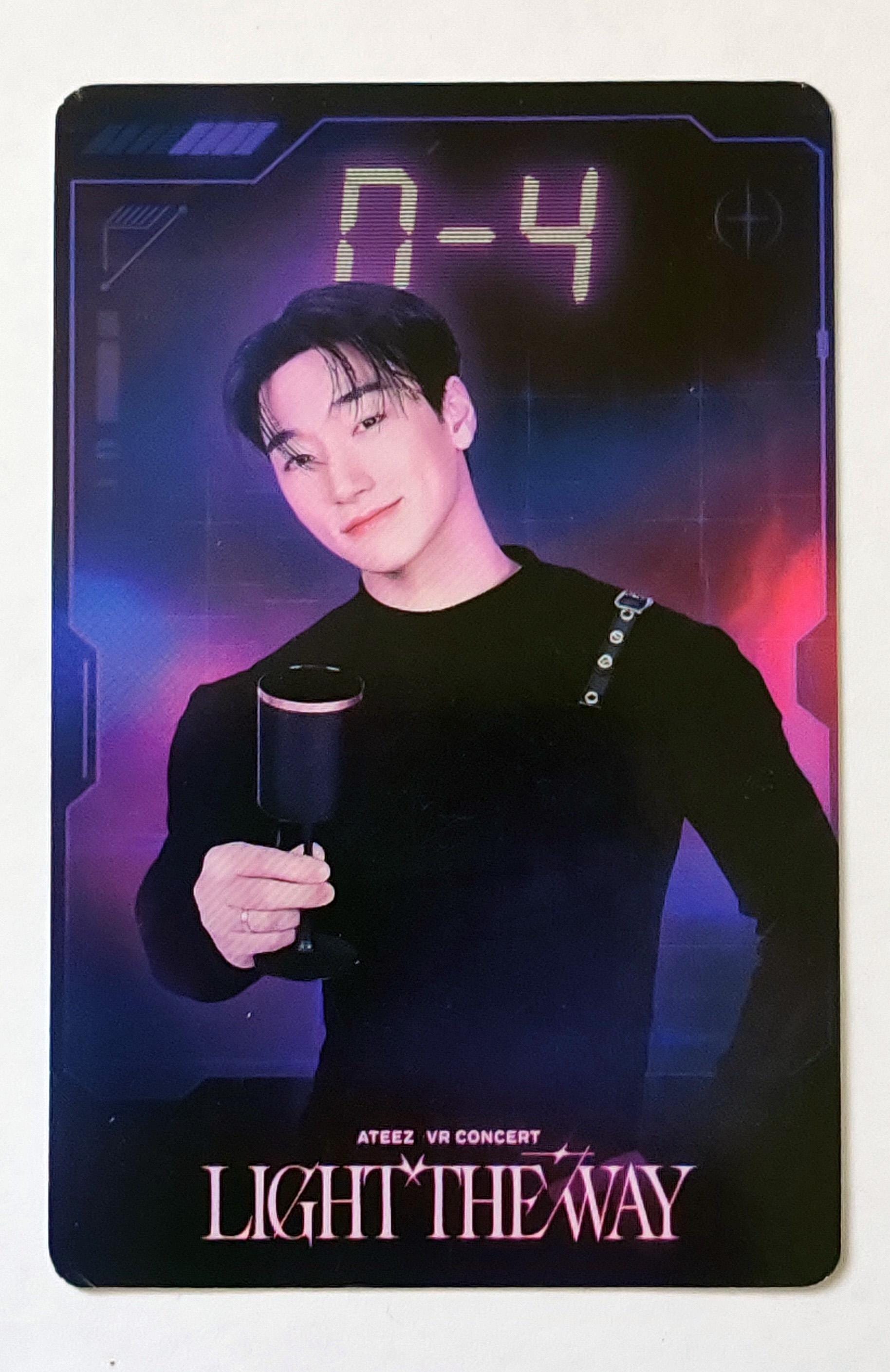 非売品ATEEZ LIGHT THE WAY レーザーポストカード　ポップアップ ATEEZ Light the Way VR Concert Poster Lomo Photocards - Etsy
