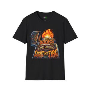 Vintage the Doors Light My Fire T Shirt - Etsy