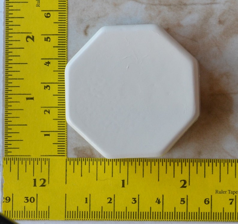 Soap Mold Octagon 2.25 X 3/4 Silicone Molds Etsy