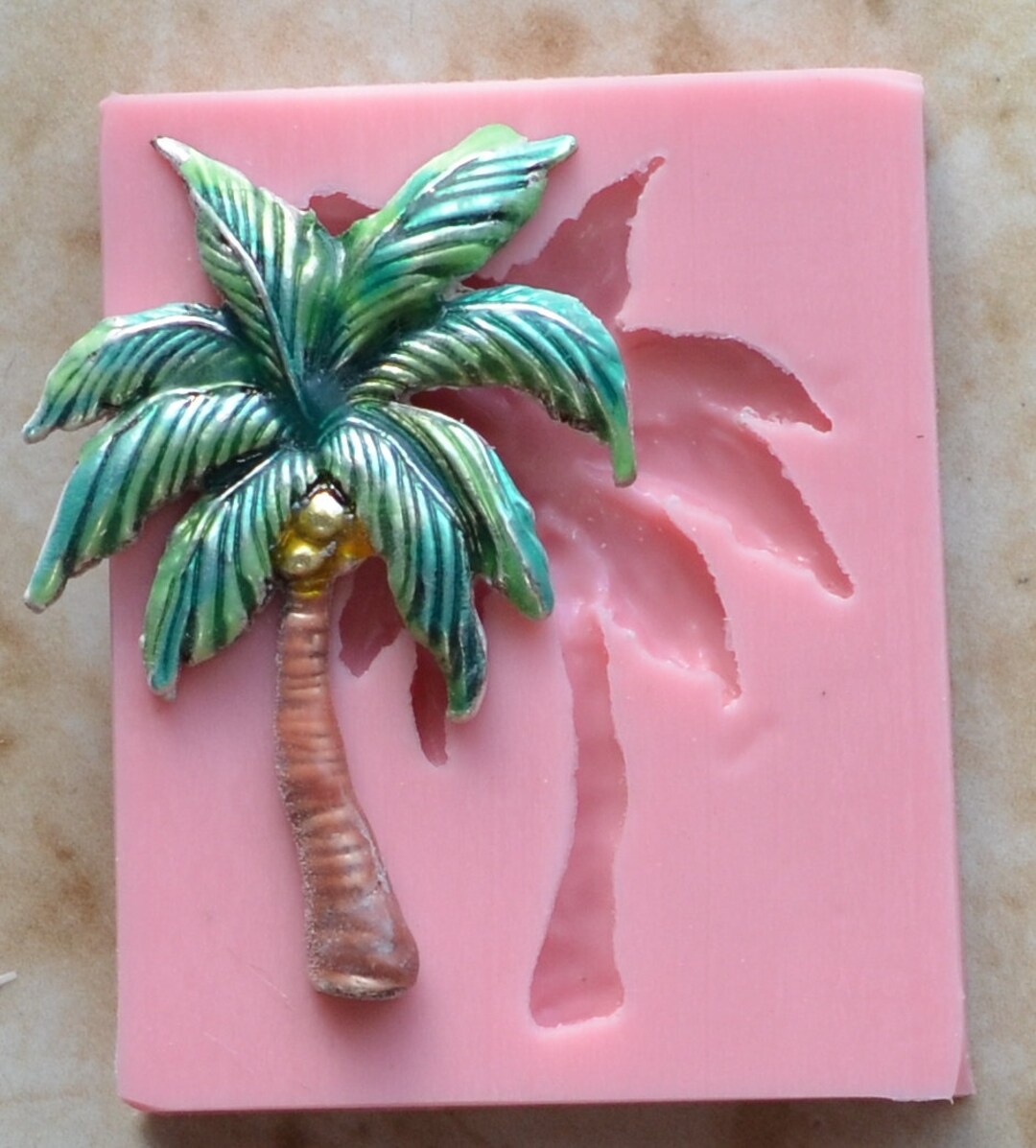 Palm Tree Flexible Silicone Mold, Plants, Trees, Plant Life, Flowers