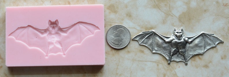 Bat Silicone Mold Molds Cookies A210 Chocolate Cake Silcone Cooking Clay Animal Candy Farm Jewelry