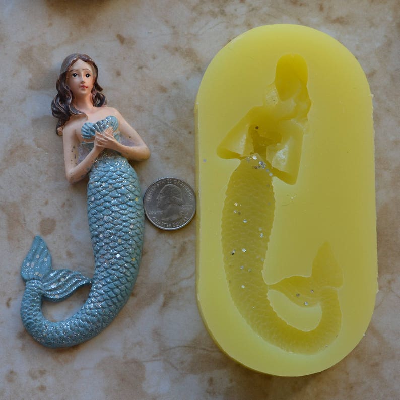 Mermaid Mold Silicone Silcone Molds Soap Cake Soap Molds Etsy