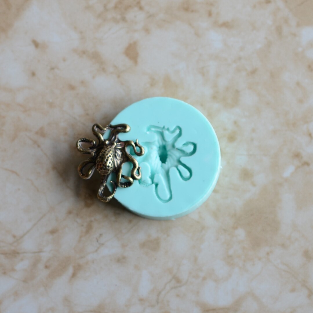 Octopus, Resin Mold, Clay Mold, Epoxy Molds, Food Grade Mold, Animal