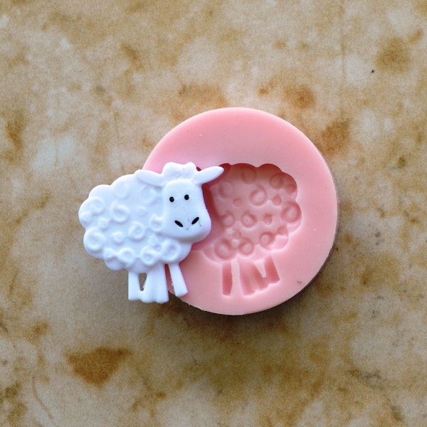 Sheep Silicone Mold, Animal Silicone Mold, Resin, Clay, Epoxy, food grade, Chocolate molds, Resin, Clay, dogs, cats, fish, birds  A139