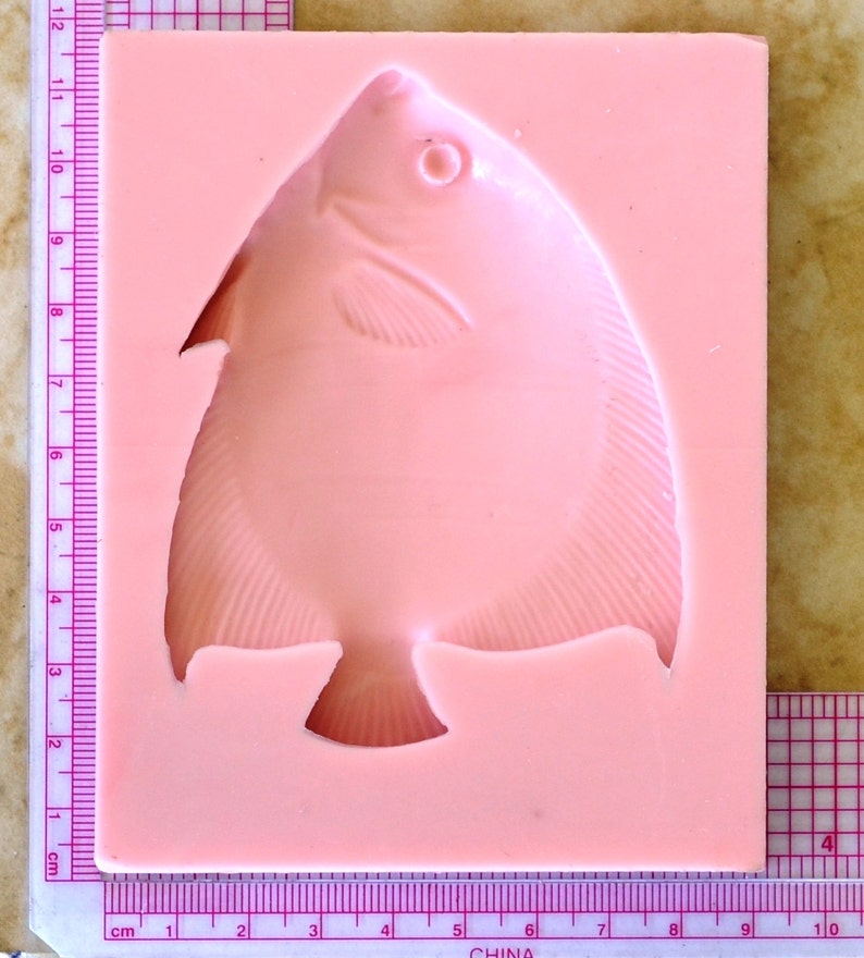 Fish Silicone Mold Silcone Molds Soap Cake Candy Etsy