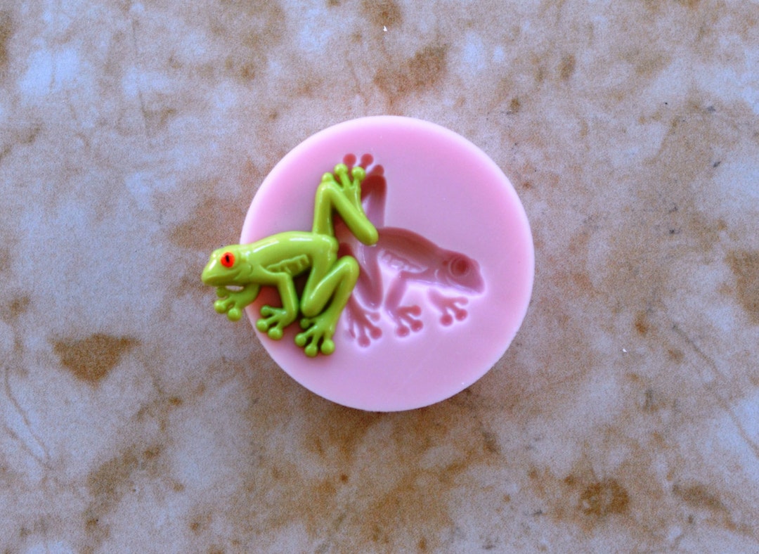Frog Silicone Mold, Frogs, Resin Mold, Clay Mold, Epoxy Molds, Food