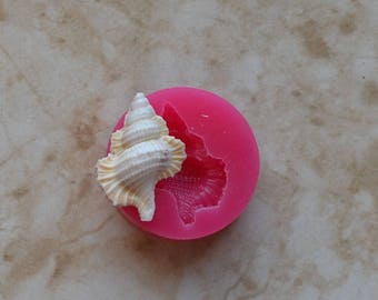 Shell Silicone Mold, Epoxy, Beach, Nautilus, Scallop, Chocolate, Shell mold, ocean, seashells, Scallop, shells, sand dollar, N456