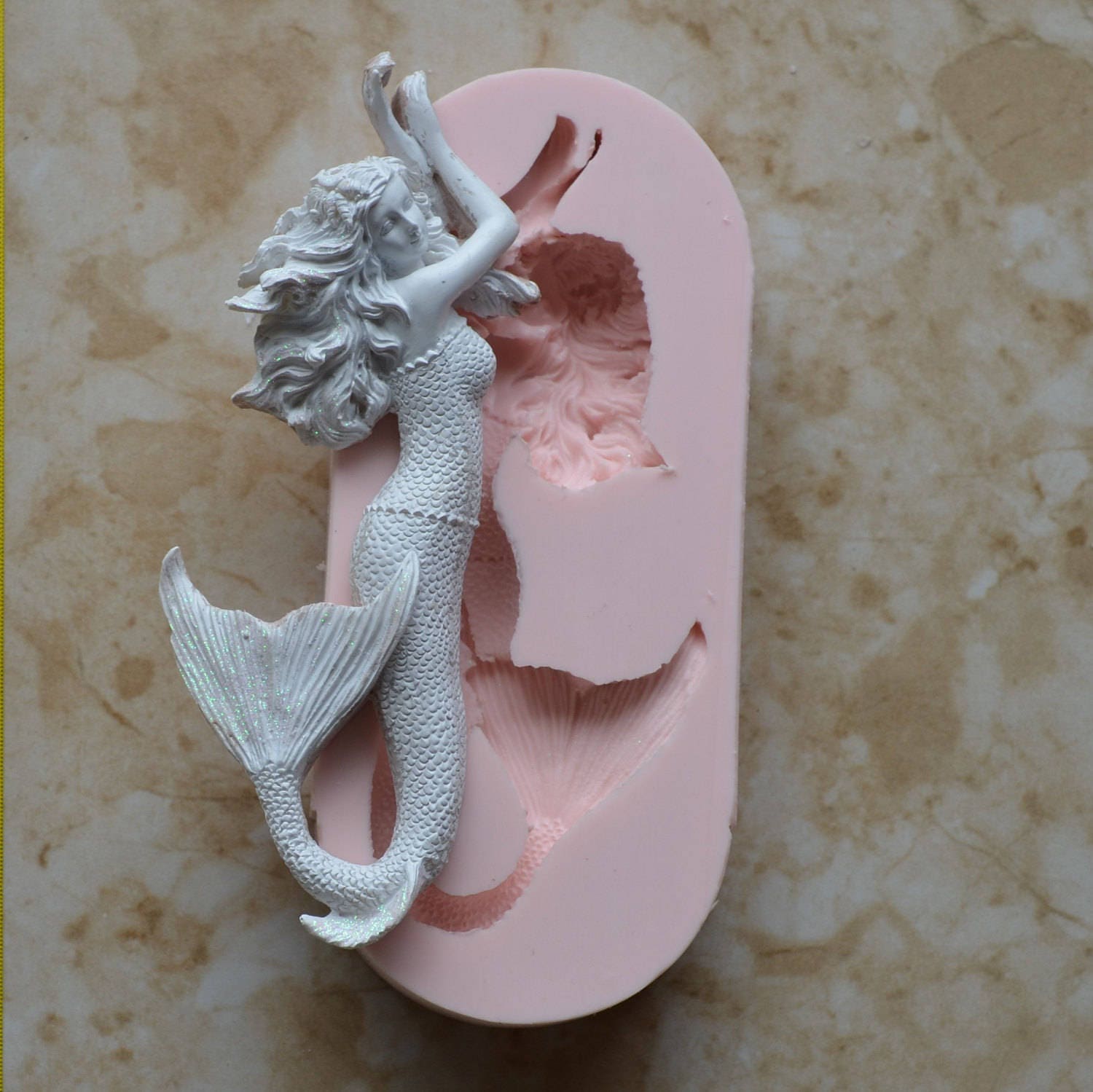 Mermaid Soap Mold Silicone Silcone Molds Cake Soap Molds Etsy