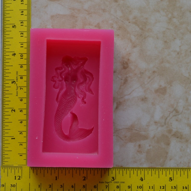 Mermaid Soap Mold Silicone Molds Soap Cake Soap Molds Etsy
