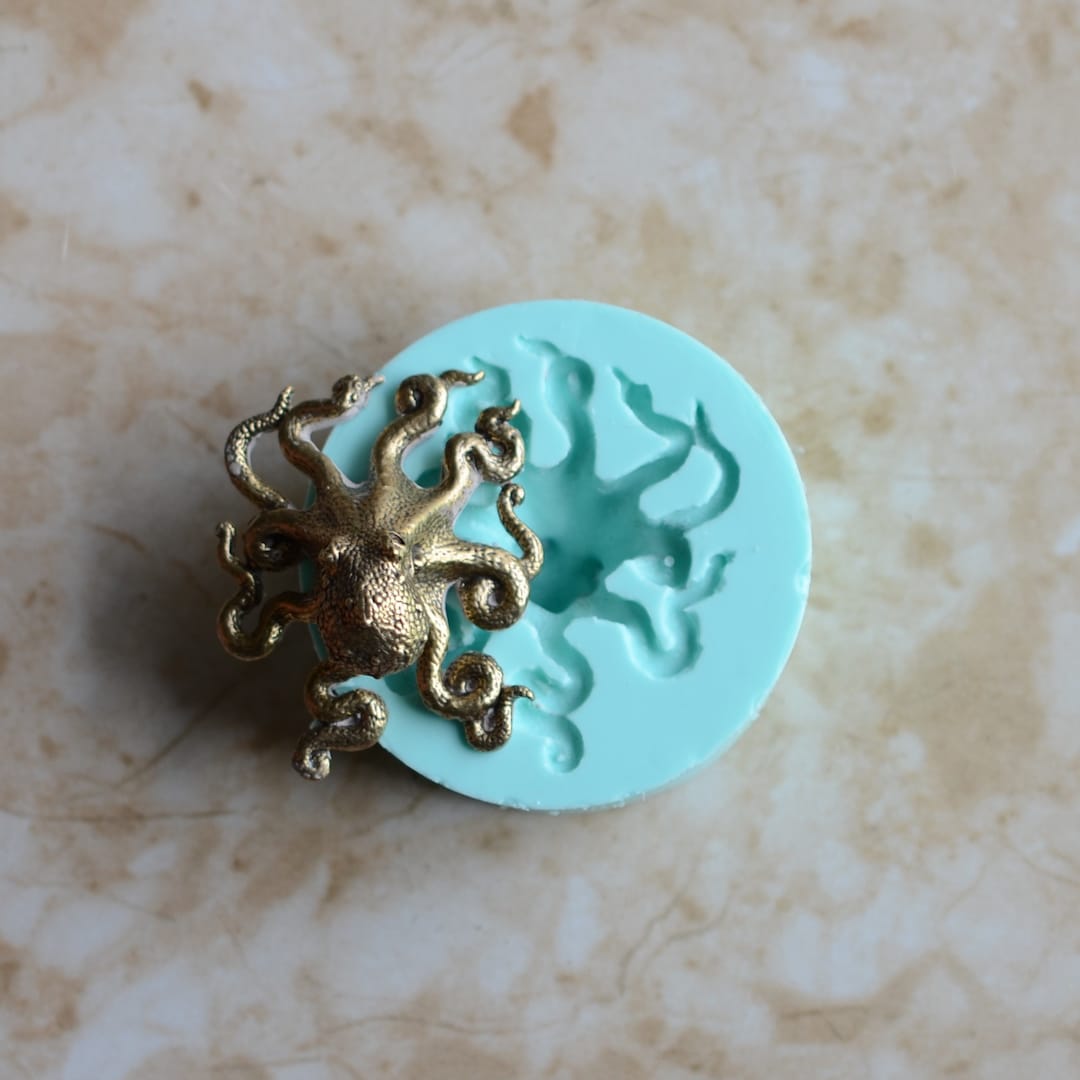 Octopus, Resin Mold, Clay Mold, Epoxy Molds, Food Grade Mold, Animal
