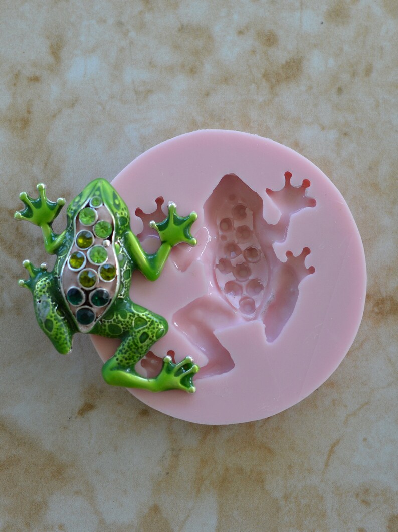 Frog Silicone Mold Silcone Molds Cake Candy Nautical Etsy
