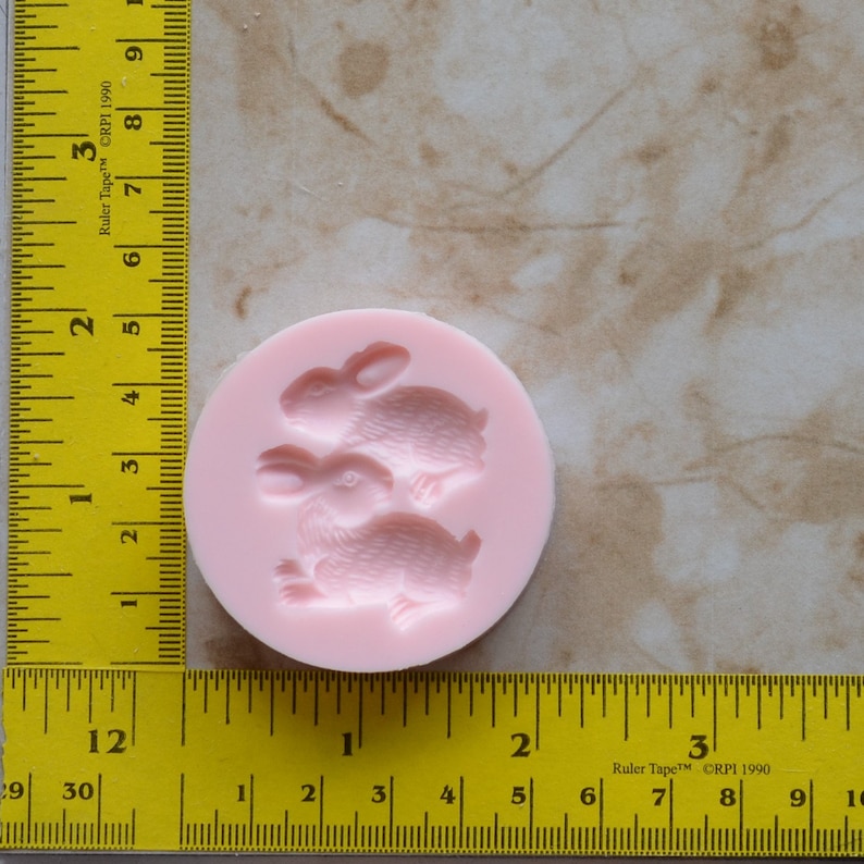 Cake Clay Farm Animal Rabbit Silicone Mold Cooking Cookies A358-20 Candy Chocolate Jewelry Silcone Molds