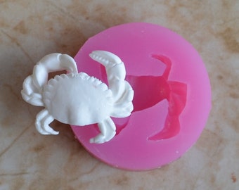 Crab Silicone Mold, Animal Silicone Mold, Resin, Clay, Epoxy, food grade, Chocolate molds, Resin, Clay, dogs, cats, fish, birds A523-1