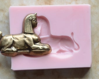 EGYPTIAN SPHINX Silicone Mold, Animal Silicone Mold, Resin, Clay, Epoxy, food grade, Chocolate molds, Resin, Clay, dogs, cats, fish, A203