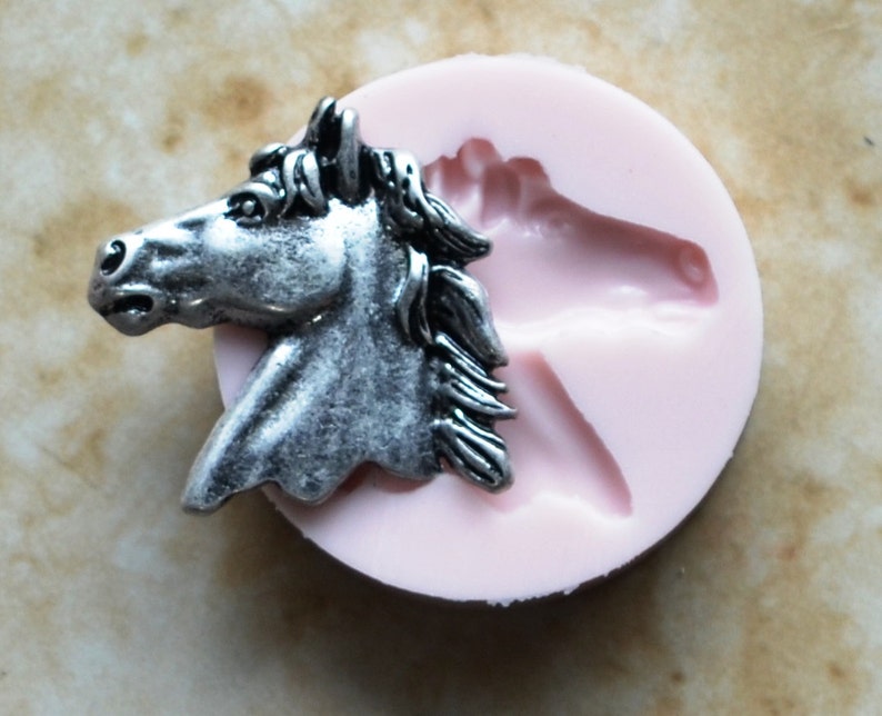 Horse Silicone Mold Silcone Molds Cake Candy Clay Etsy