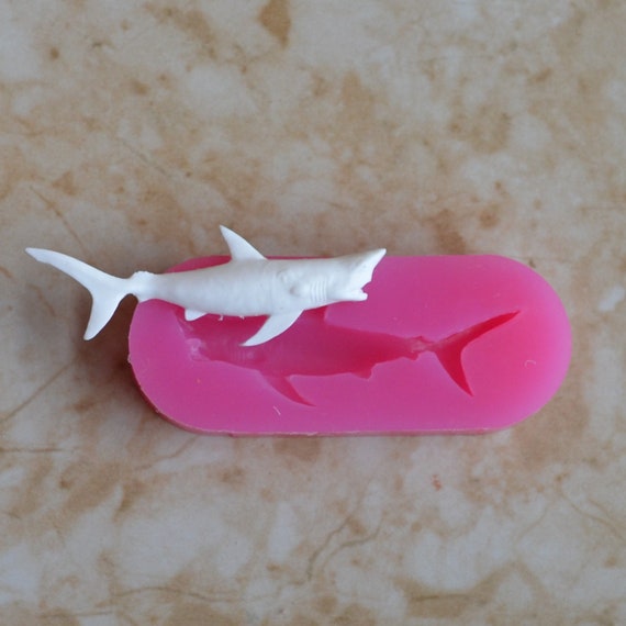 Moule De Silicone De Requin Silcone Moules Gateau Etsy