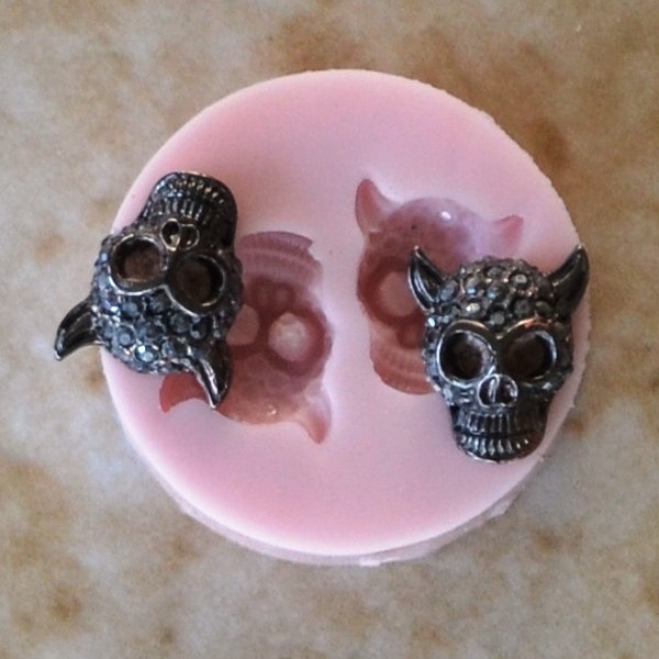 Skull Mold for Clay Etsy