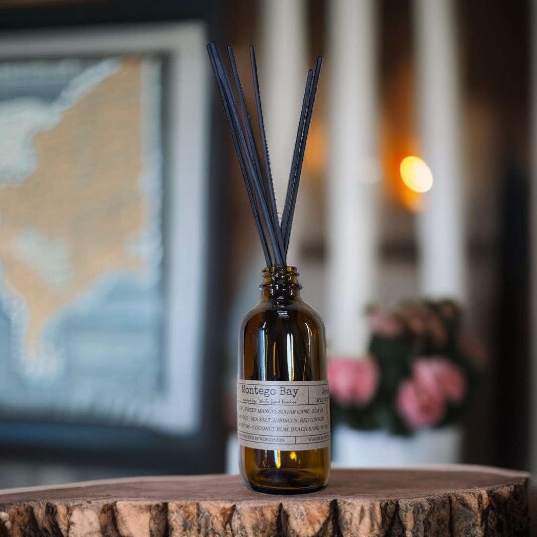 MONTEGO BAY - Reed Diffuser by Wanderlust Scents - Etsy