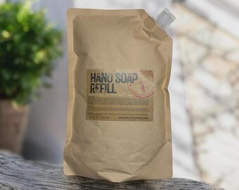 KOKOMO - 32oz Artisanal Hand Soap Refill Bag by Wanderlust Scents