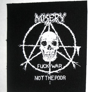 Misery Patch - Hellnation Insect Warfare Magrudergrind Dropdead Man is the Bastard Metal Nasum Phobia Pretty Little Flower Infest Yacopsae