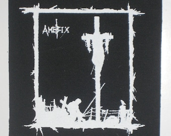 Amebix Patch - Nausea Anti Cimex Discharge Wolfbrigade Warcollapse Crass Disclose Subhumans Warcry Icons of Filth Dirt Crust Punk Anarcho