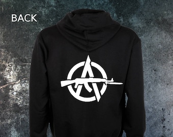 GQ2758◇NEIGHBORHOOD : ANARCHIC Neighborhood x Anarchic Adjustment Tee Long Sleeve - Black