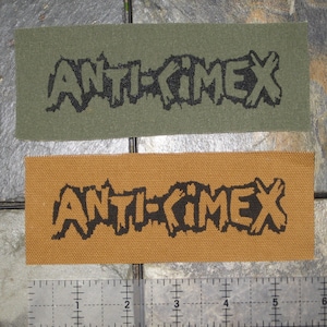 Anti Cimex Patch Anarcho Crust Punk Wolfpack D-Beat Avskum Warcollapse Antisect Discharge Nausea Skitsystem Disfear Wolfbrigade Totalitar