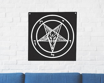 Baphomet Goat Skull Etsy