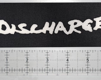 Discharge Patch - Crust Punk D-beat Nausea Anti Cimex Doom the Exploited Crass Phobia Dropdead Disfear Skitsystem Avskum Aus-rotten Amebix