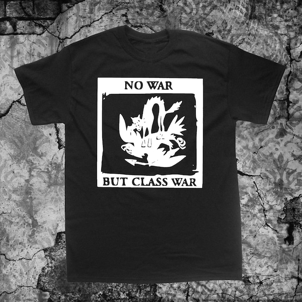 Guerra de Clases Sabotaje Camisa de Gato - Activismo punk Liberación Humana Frente Animal Derechos de la Tierra Bienestar Anarquía social Anti Autoridad Medios veganos
