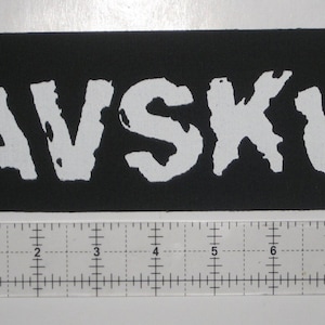 Avskum Patch - DIY Crust Anarcho Punk D-Beat Anti Cimex Warcollapse Antisect Discharge Nausea Skitsystem Disfear Wolfbrigade Totalitar