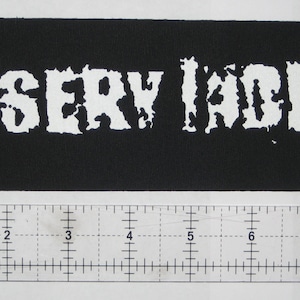 Misery Index Patch - Punk Grindcore Phobia Extinction of Mankind Wormrot Nasum Agoraphobic Nosebleed Magrudergrind Pig Destroyer Carcass