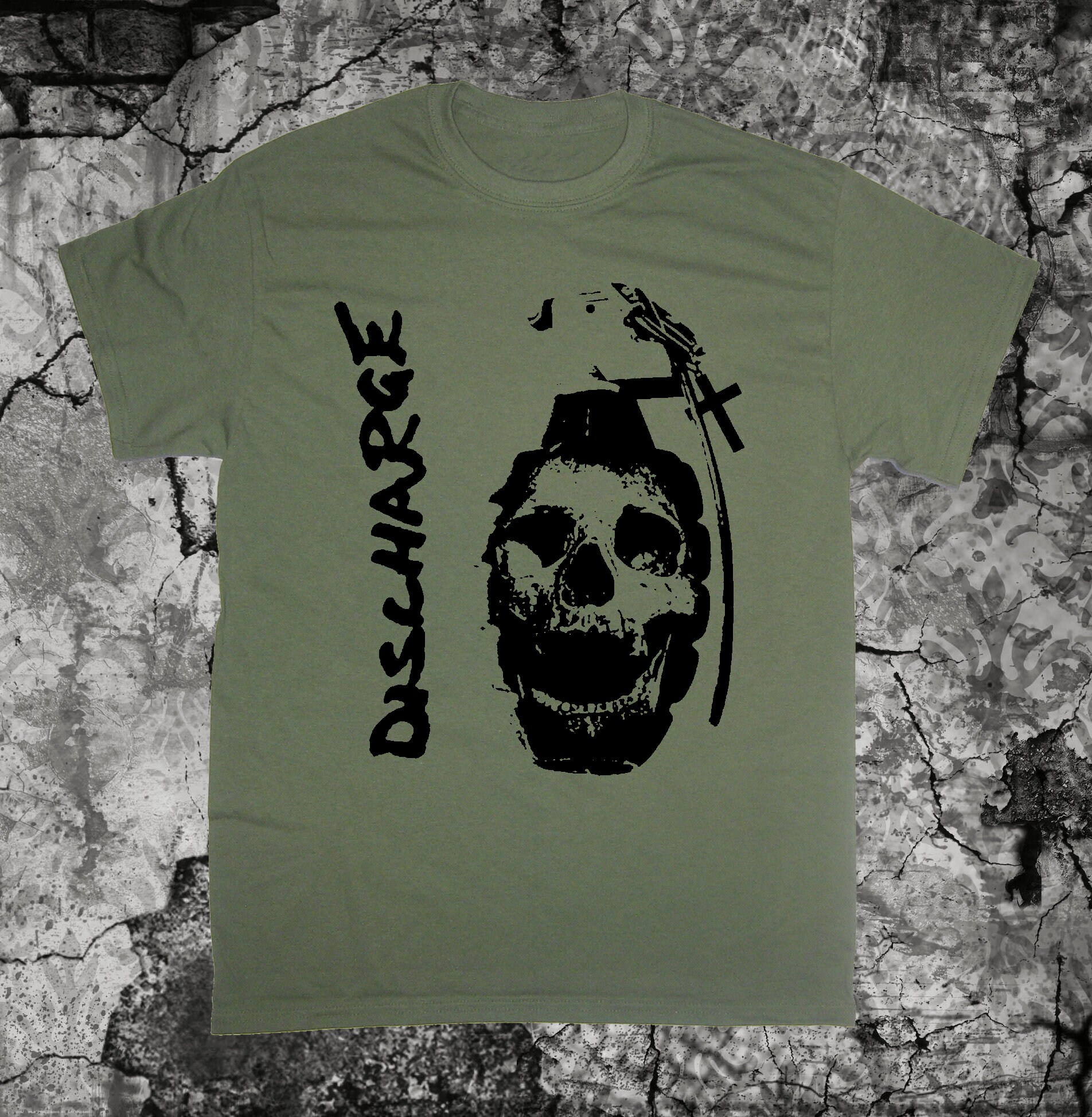 Discharge T Shirt Crust Punk D-beat Nausea Anti Cimex Doom Discharge T Shirt Crust Punk D-beat Nausea Anti Cimex Doom
