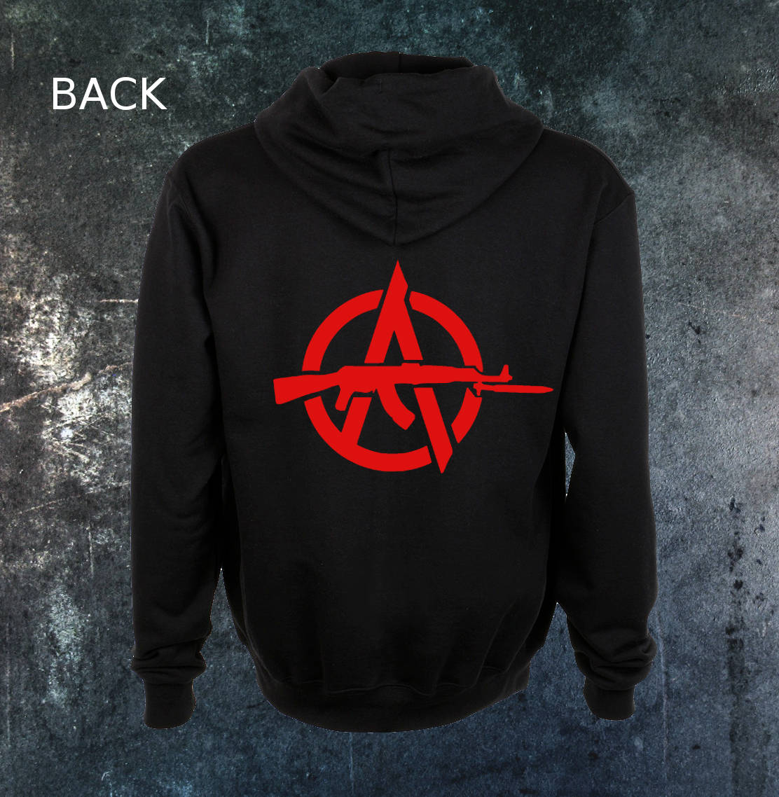 GQ2758◇NEIGHBORHOOD : ANARCHIC Neighborhood x Anarchic Adjustment Tee Long Sleeve - Black